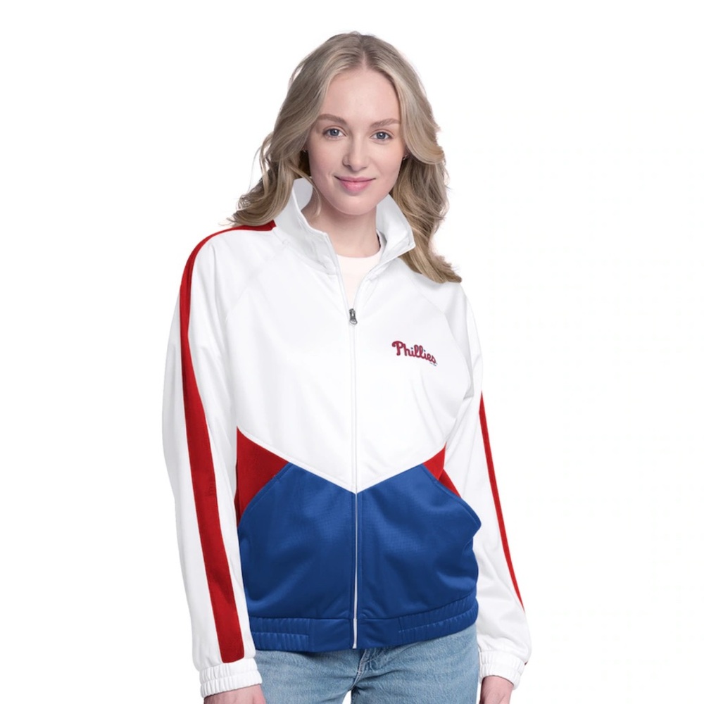 MLB Women's Phillies rally track jacket